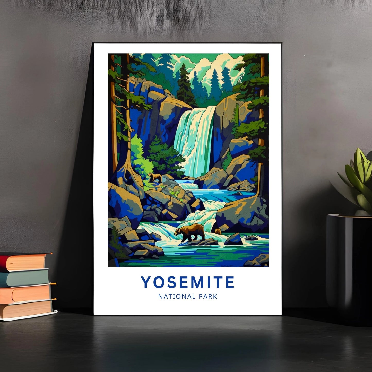 Yosemite Travel Poster