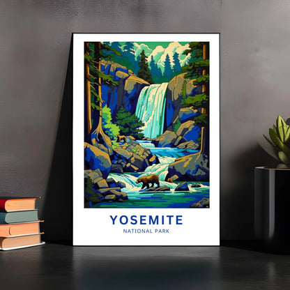 Yosemite Travel Poster