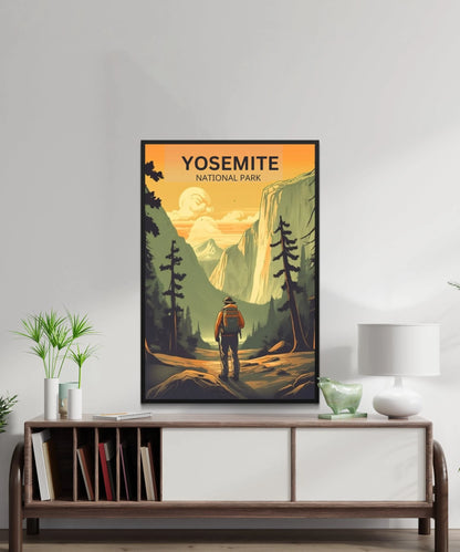 Yosemite Travel Poster