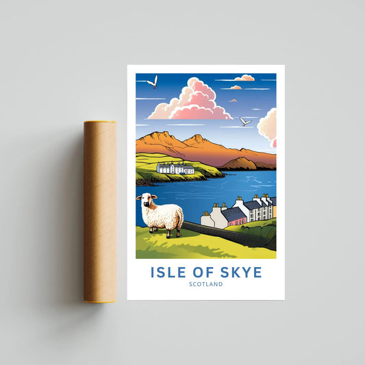 Isle Of Skye Travel Poster