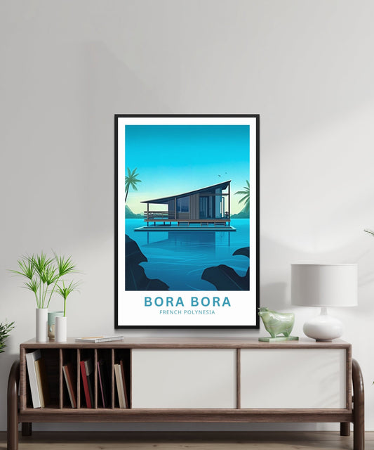 Bora Bora Travel Poster