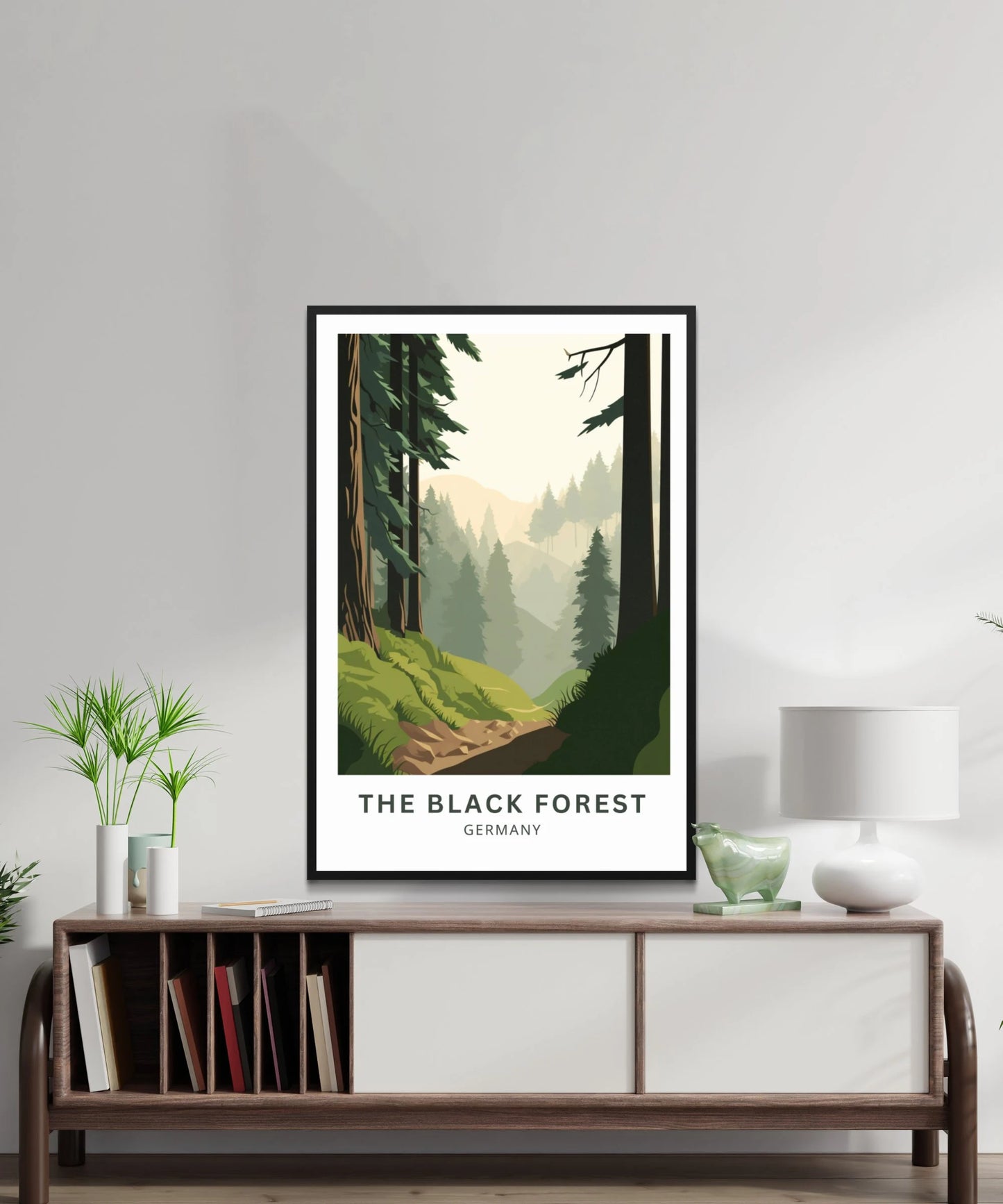 The Black Forest Travel Poster