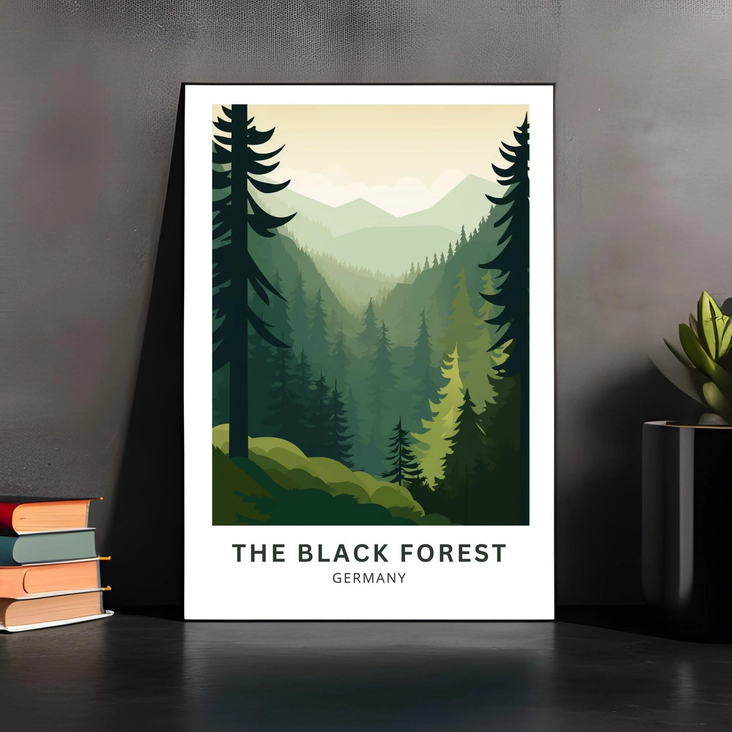 The Black Forest Travel Poster