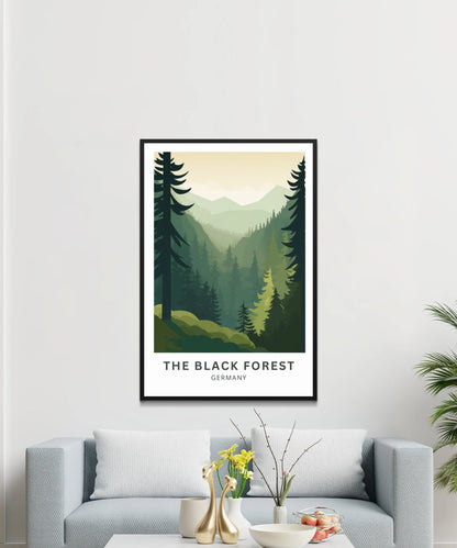 The Black Forest Travel Poster