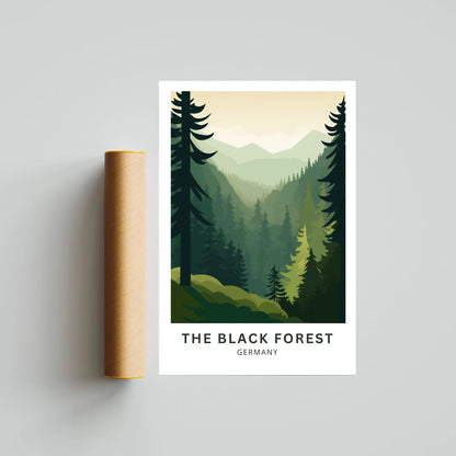 The Black Forest Travel Poster