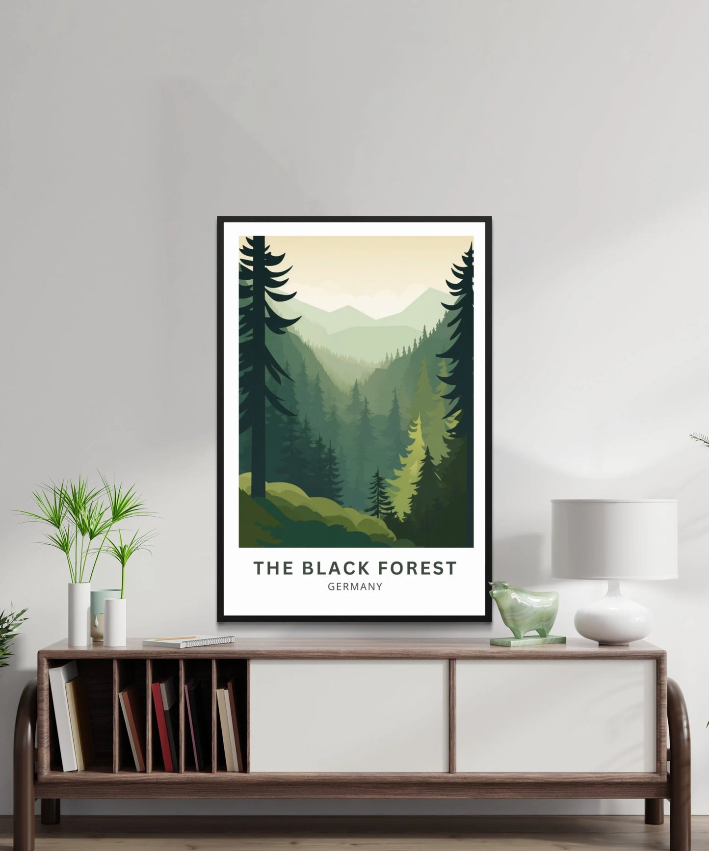 The Black Forest Travel Poster