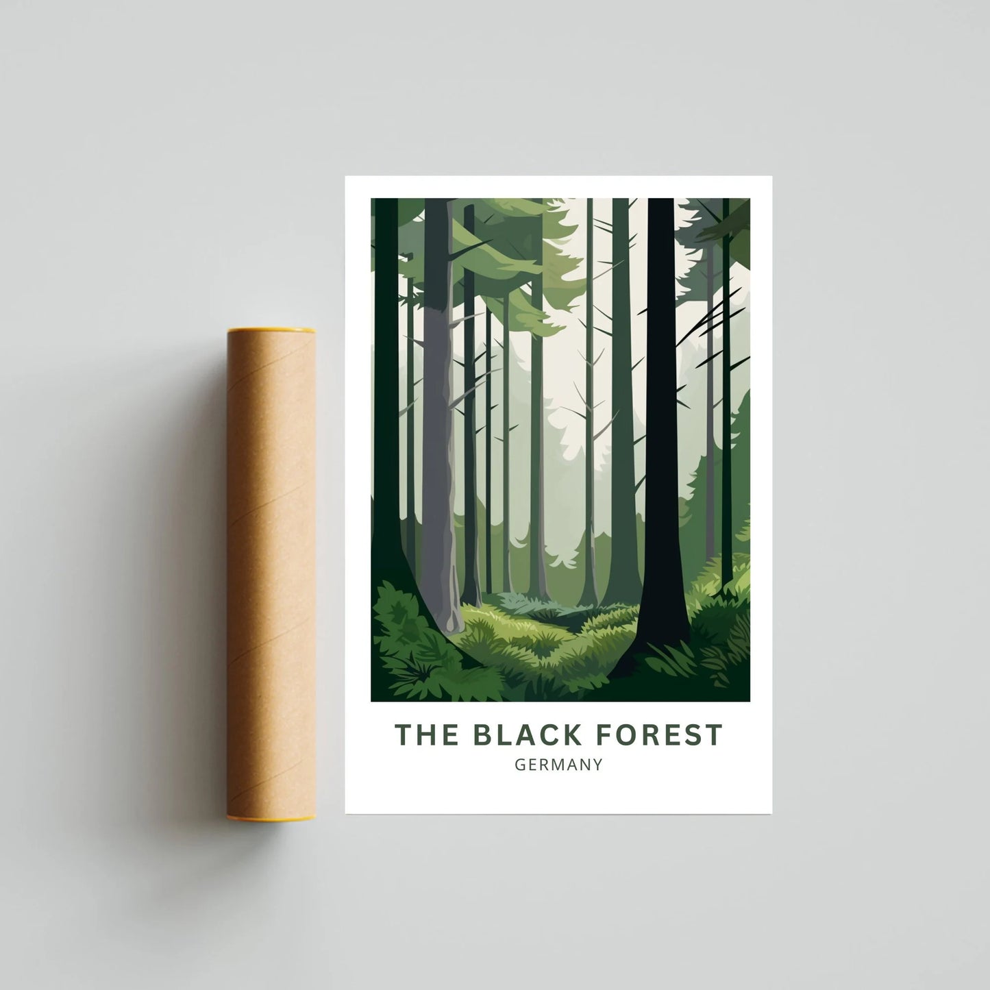 The Black Forest Travel Poster