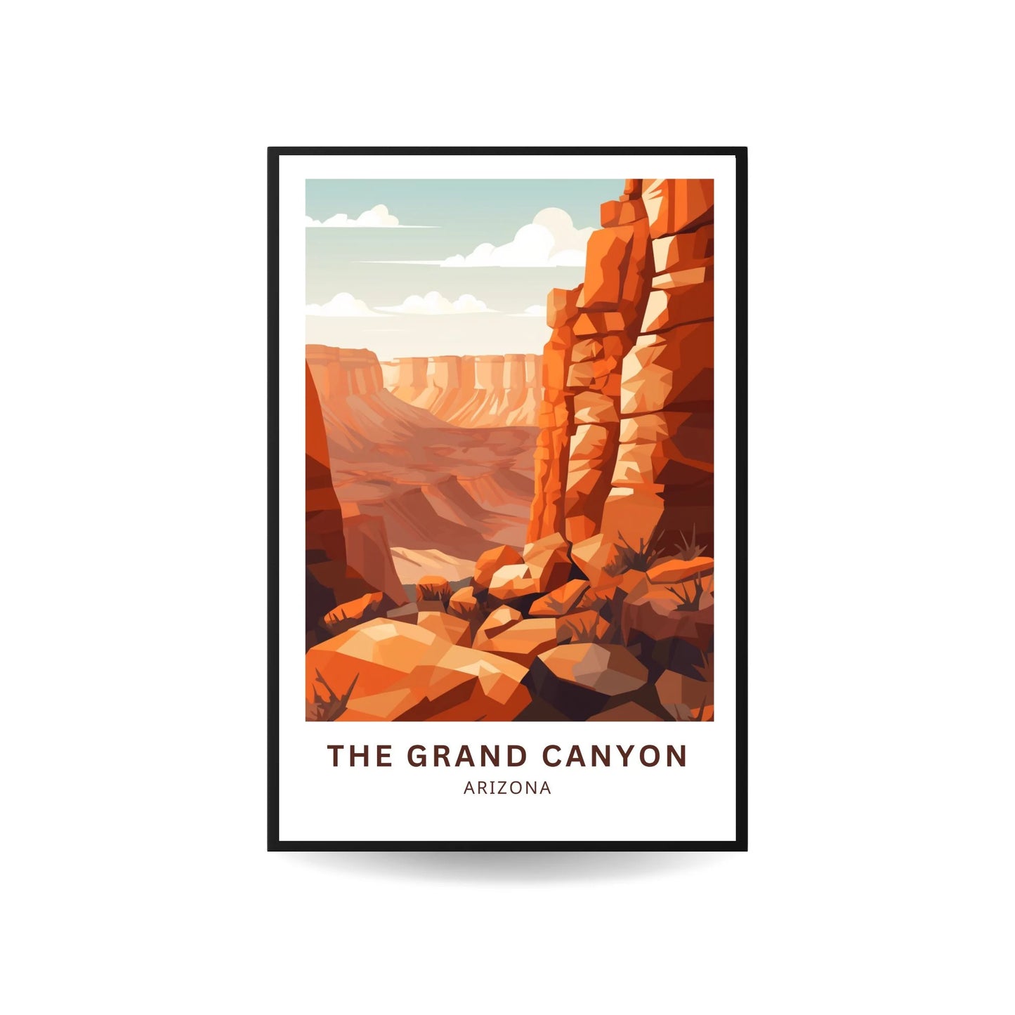 The Grand Canyon Travel Poster