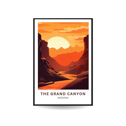 The Grand Canyon Travel Poster