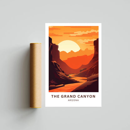 The Grand Canyon Travel Poster