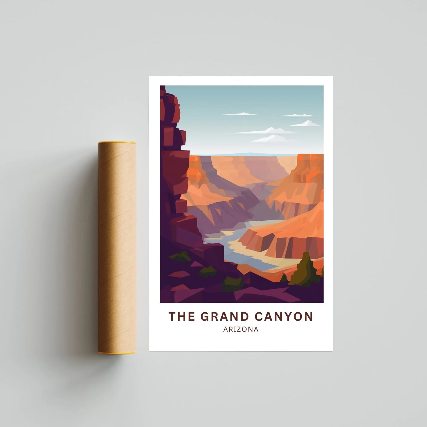 The Grand Canyon Travel Poster