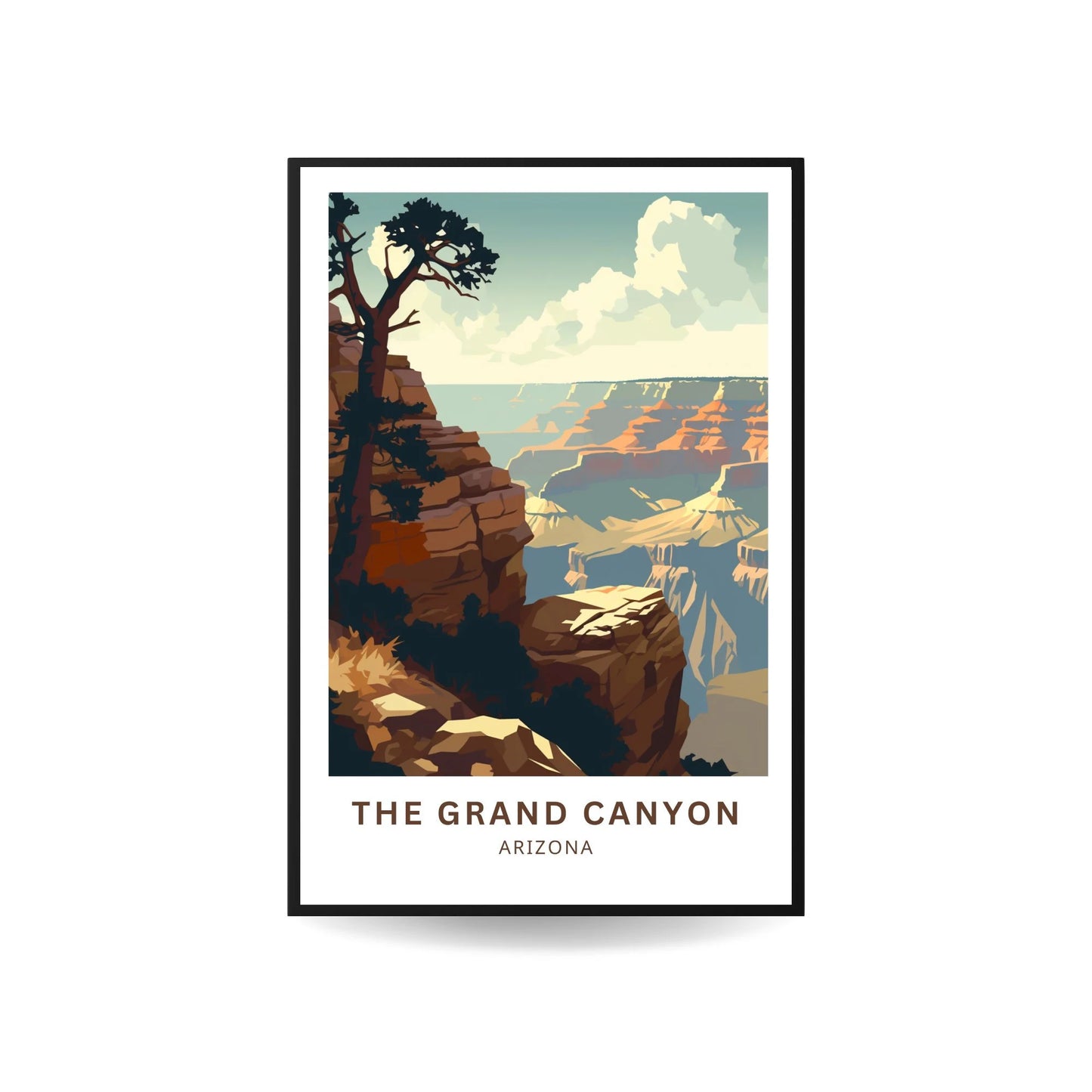 The Grand Canyon Travel Poster