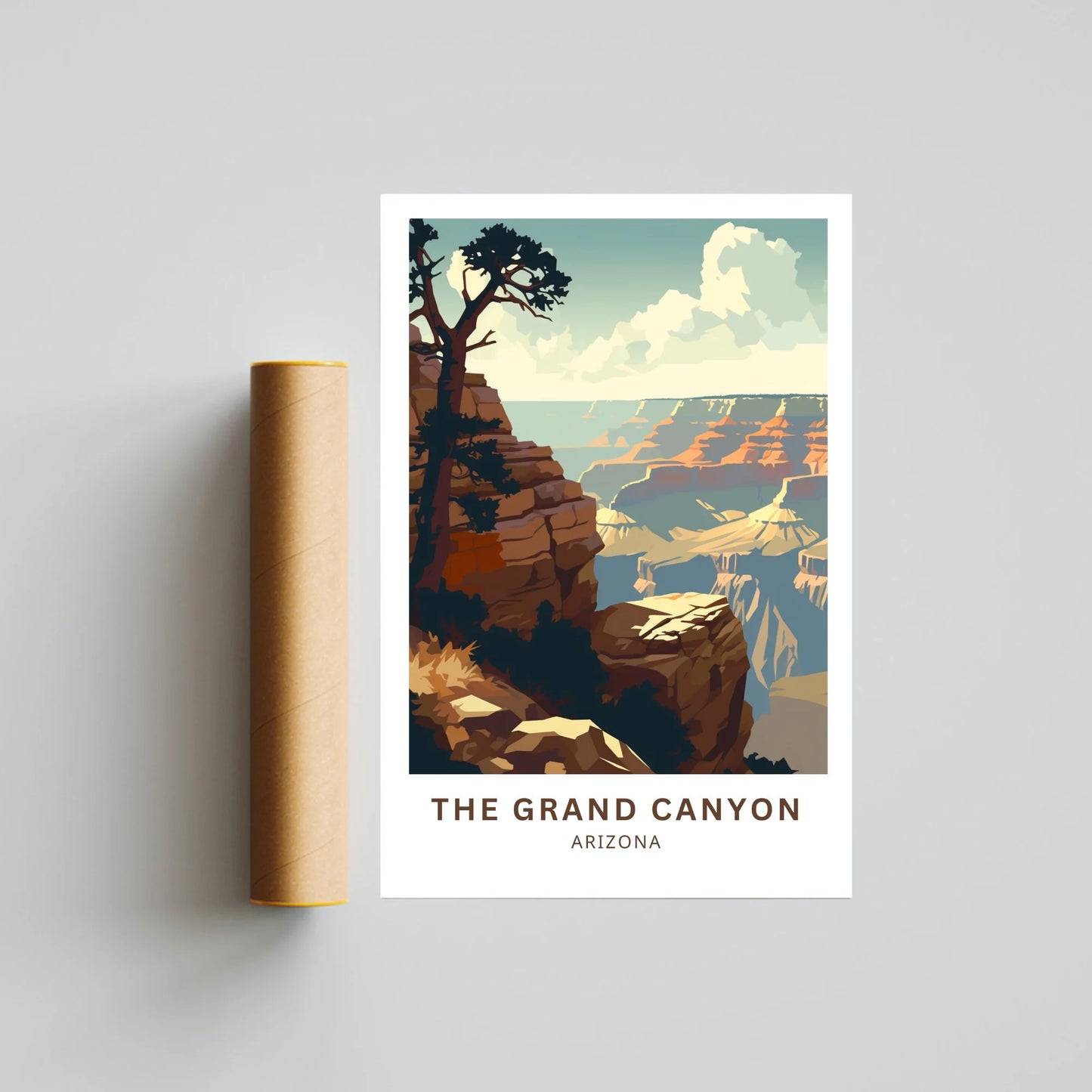 The Grand Canyon Travel Poster