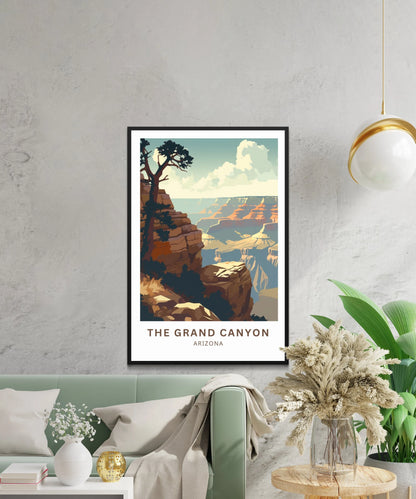 The Grand Canyon Travel Poster