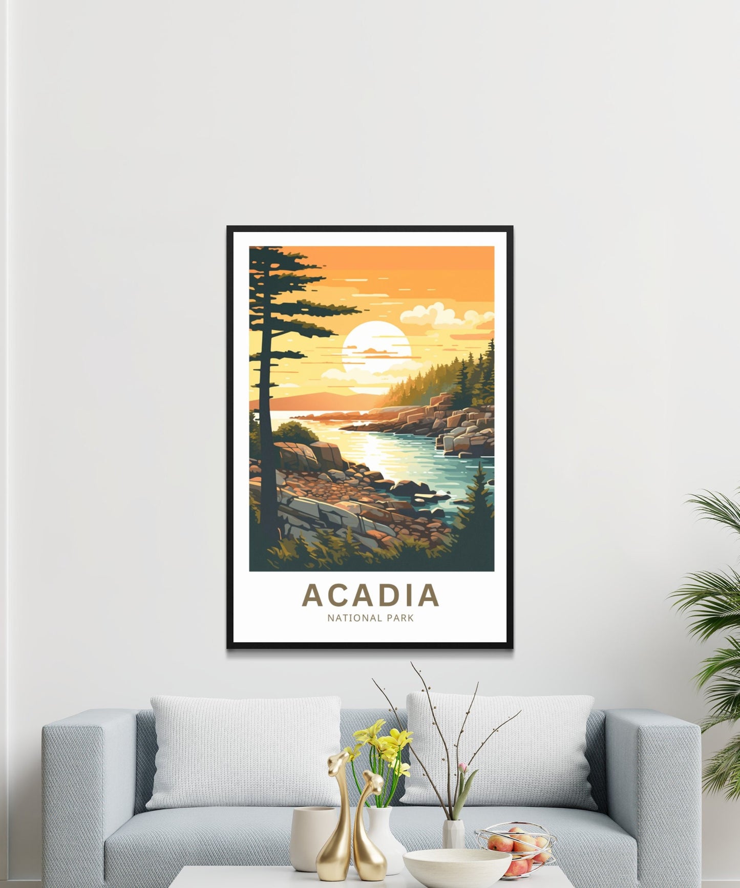 Acadia National Park Travel Print - Adventure Awaits