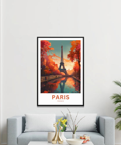 Paris Travel Poster