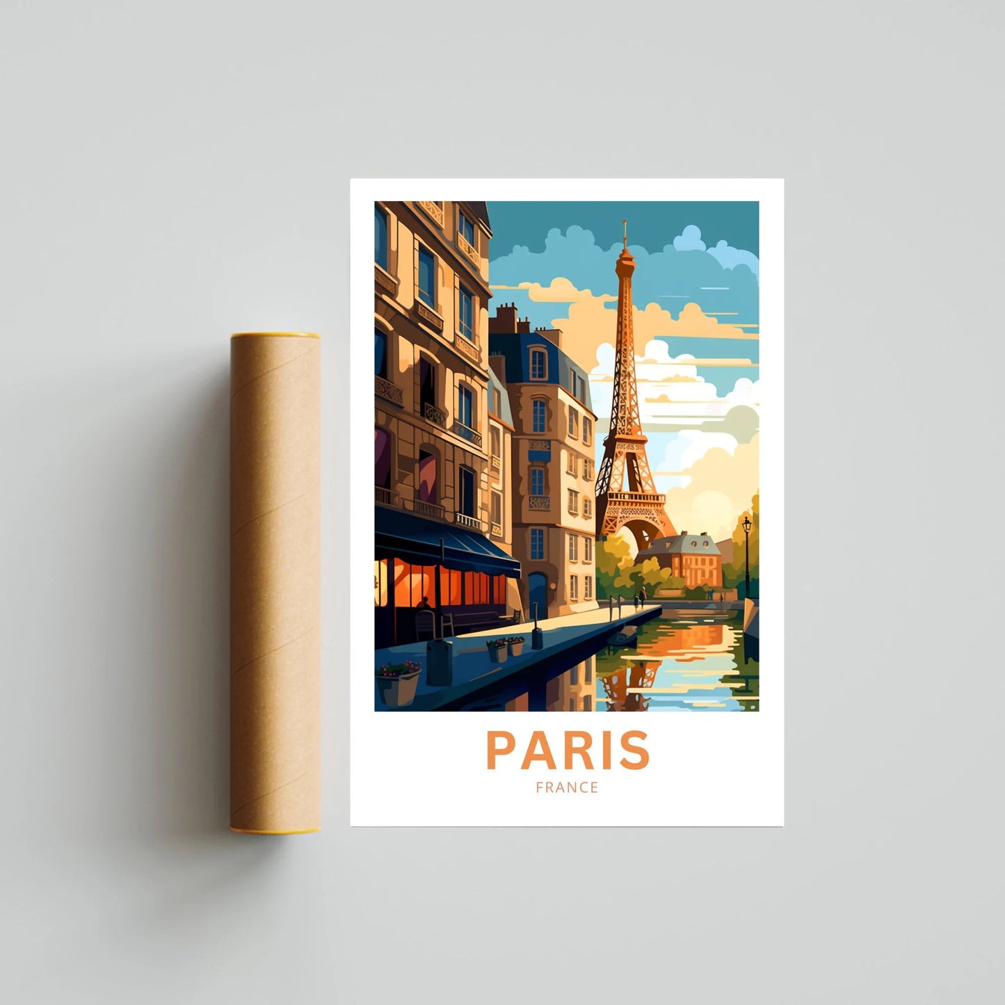 Paris Travel Poster