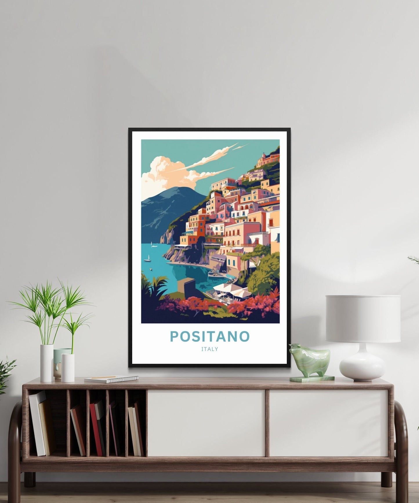 Positano Travel Poster