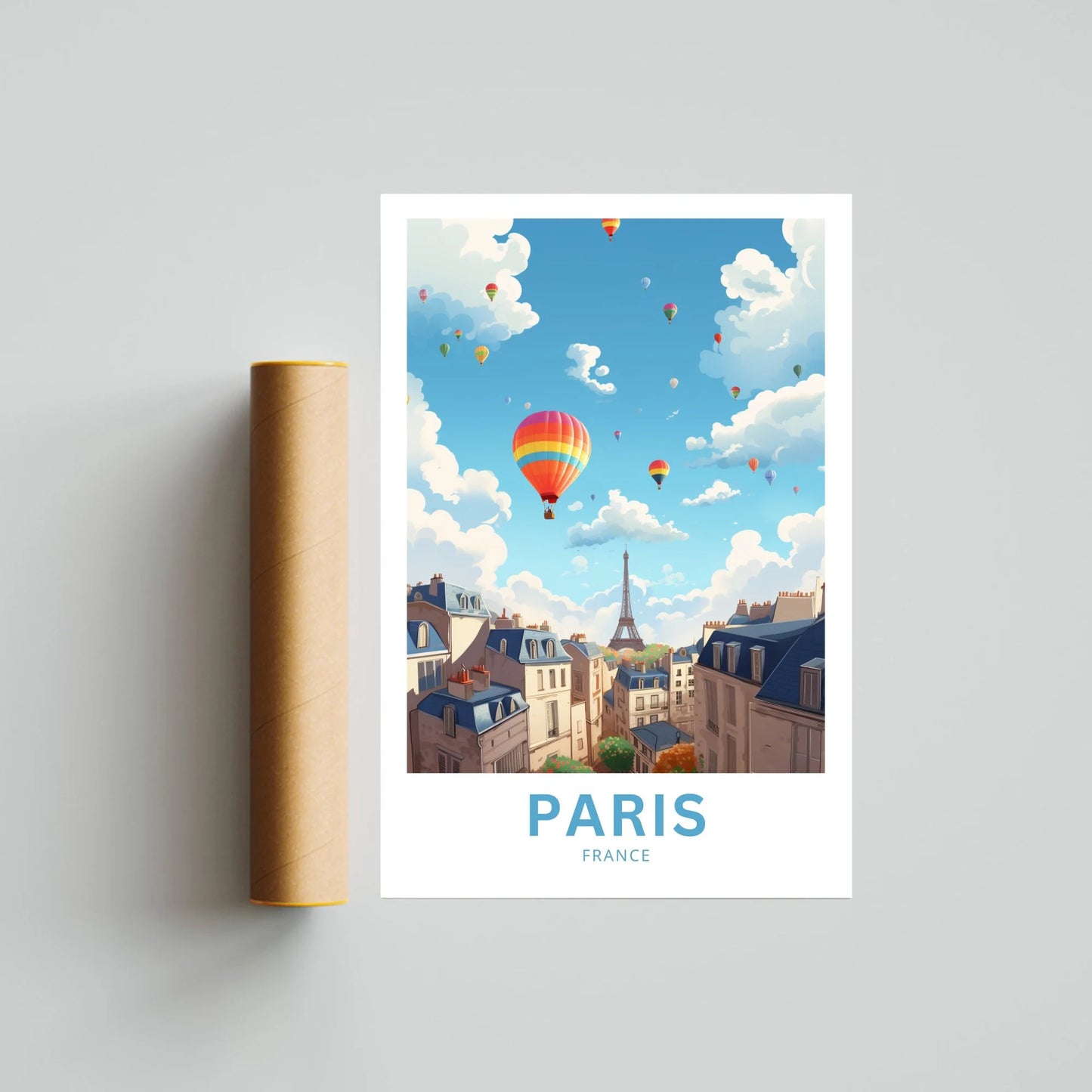 Paris Travel Poster