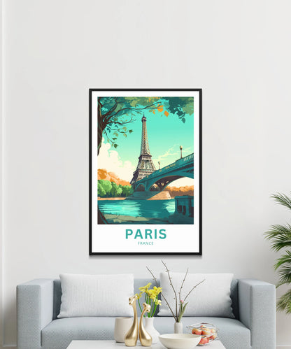 Paris Travel Poster