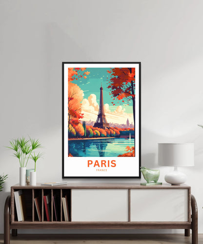 Paris Travel Poster