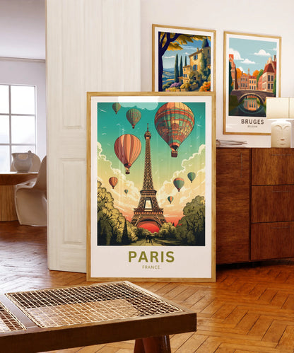 Paris Travel Poster