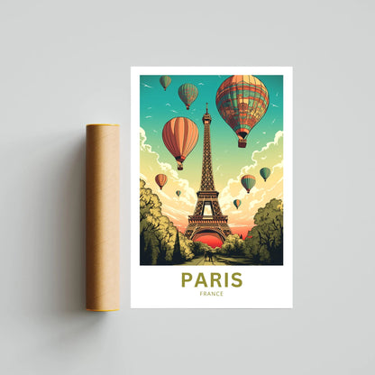 Paris Travel Poster