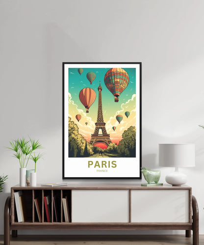 Paris Travel Poster