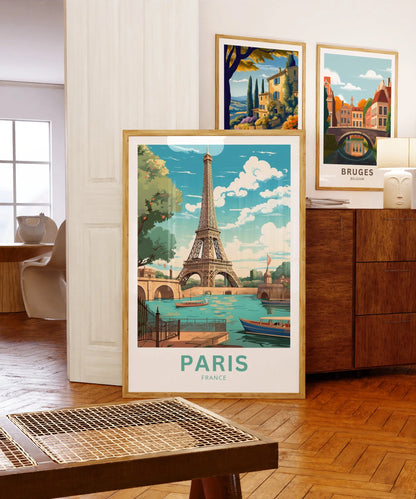 Paris Travel Poster