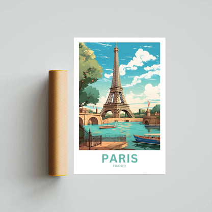 Paris Travel Poster