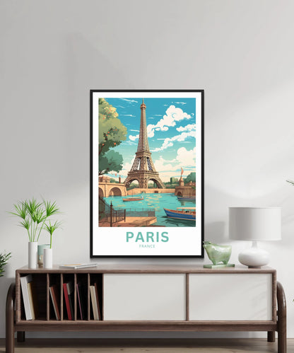 Paris Travel Poster