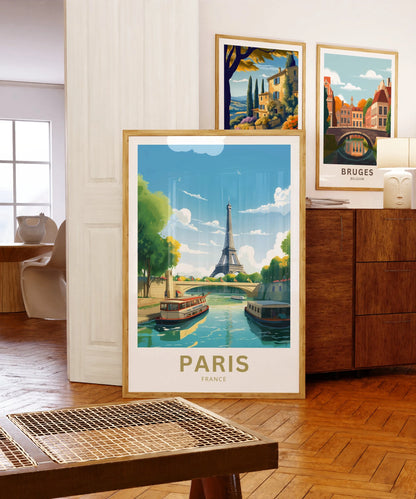 Paris Travel Poster