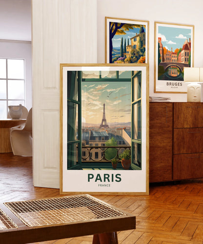 Paris Travel Poster