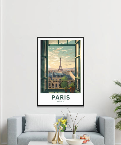 Paris Travel Poster