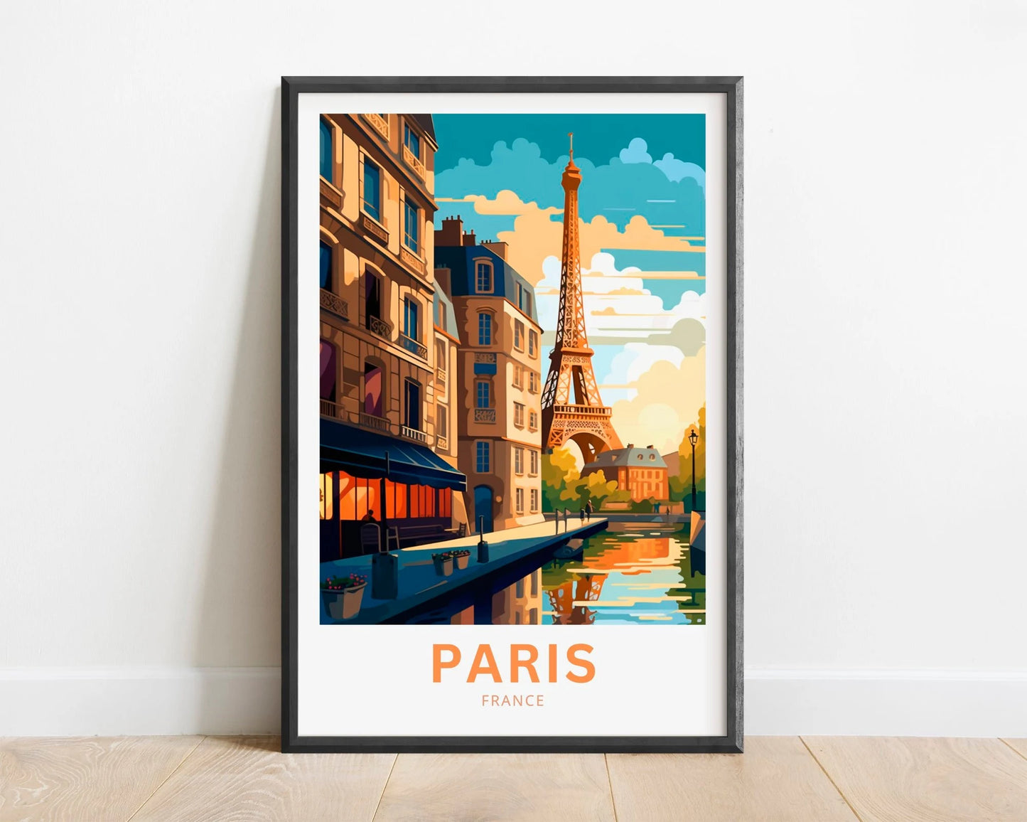 Paris Travel Poster