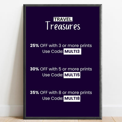 Mississippi Travel Print - Mississippi poster, United States Wall Art, Framed present, Gift United States Present - TravelTreasureCo