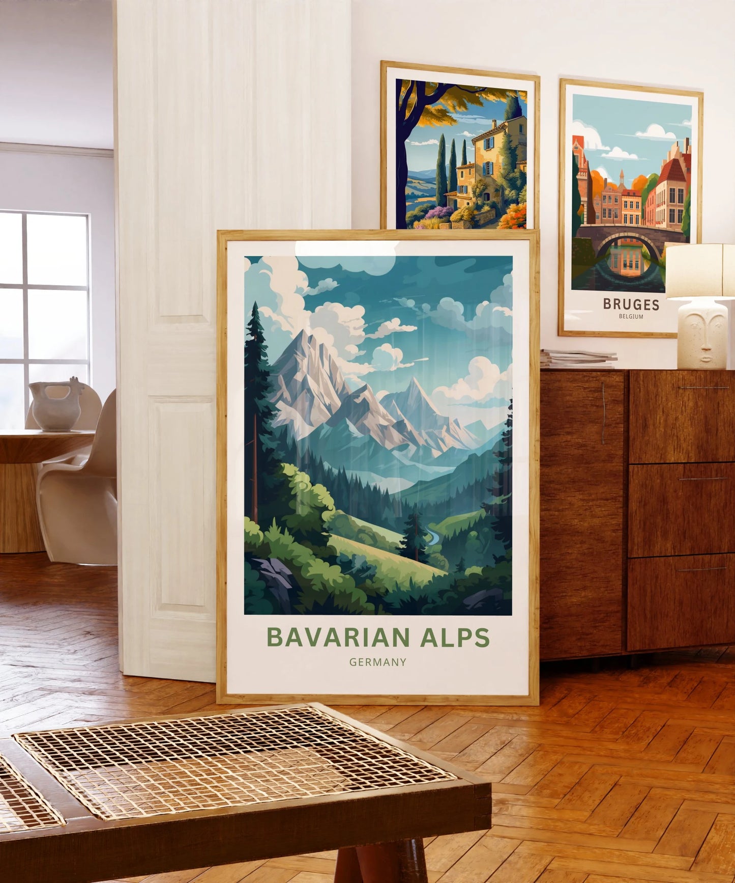 The Bavarian Forest Travel Poster