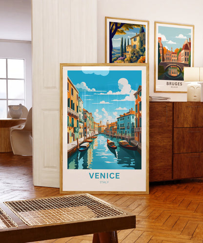 Venice Travel Poster