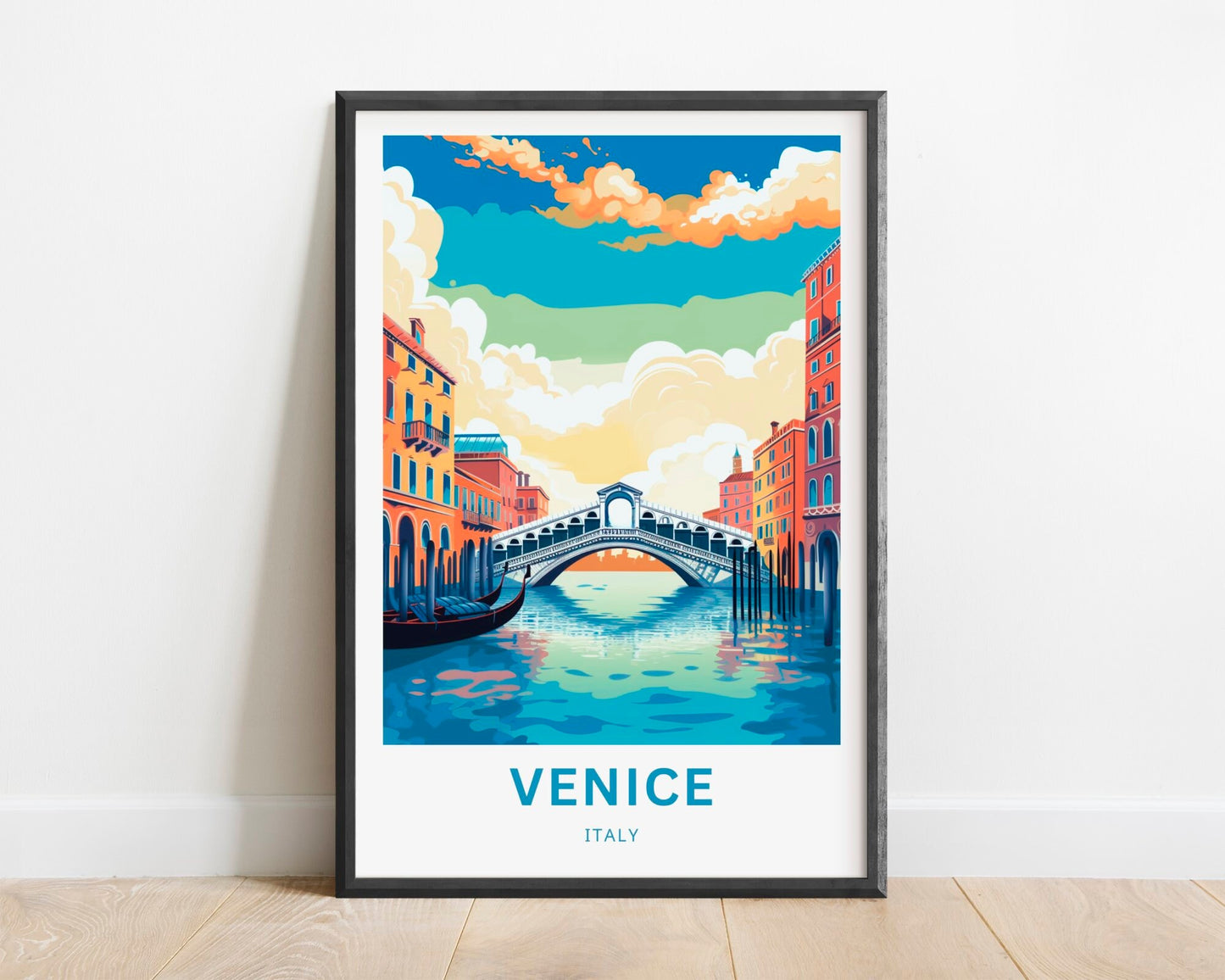 Venice Travel Poster