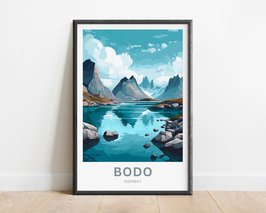 Bodo Travel Poster
