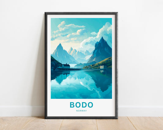 Bodo Travel Poster