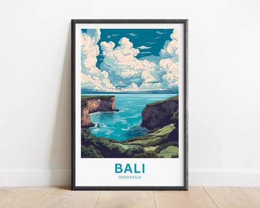 Bali Travel Poster