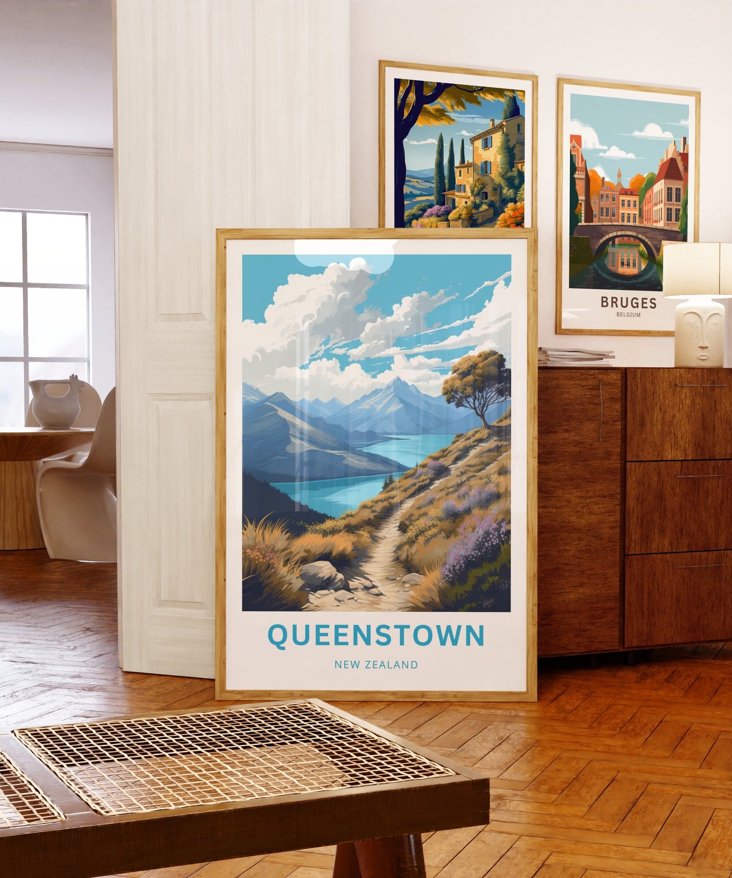 Queenstown Travel Poster