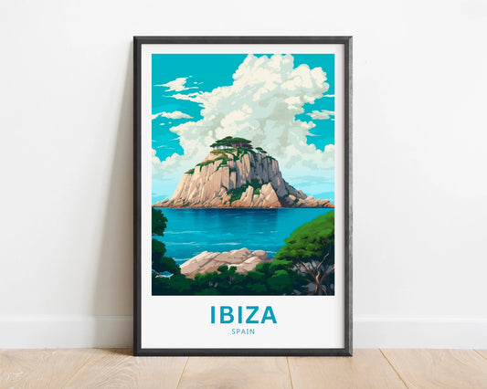 Ibiza Travel Poster