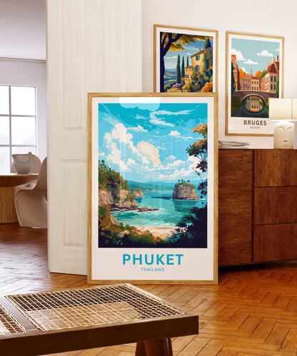 Phuket Travel Poster