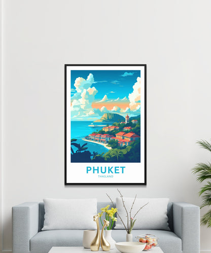 Phuket Travel Poster