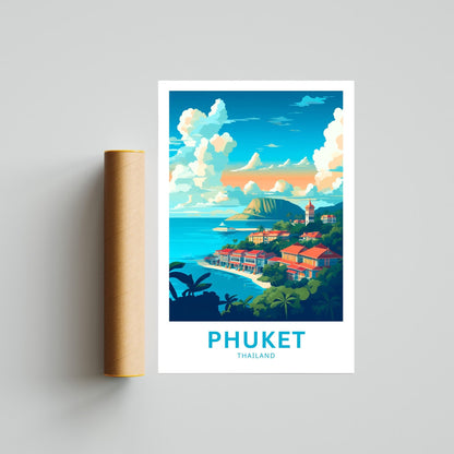 Phuket Travel Poster