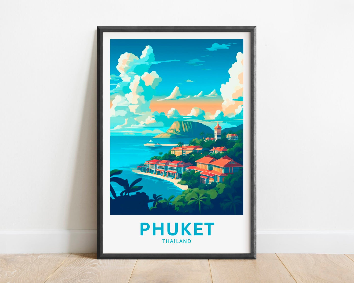 Phuket Travel Poster