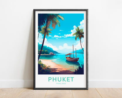 Phuket Travel Poster