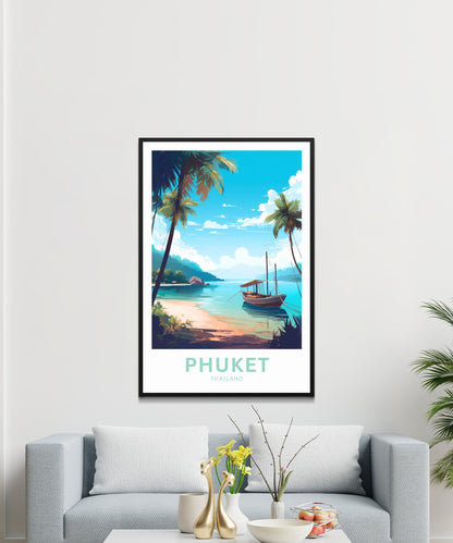 Phuket Travel Poster